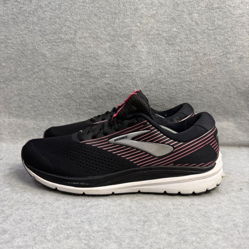 Brooks Shoes Womens Size 12 Addiction 14 Black Pink Running Sneakers 1203062A050